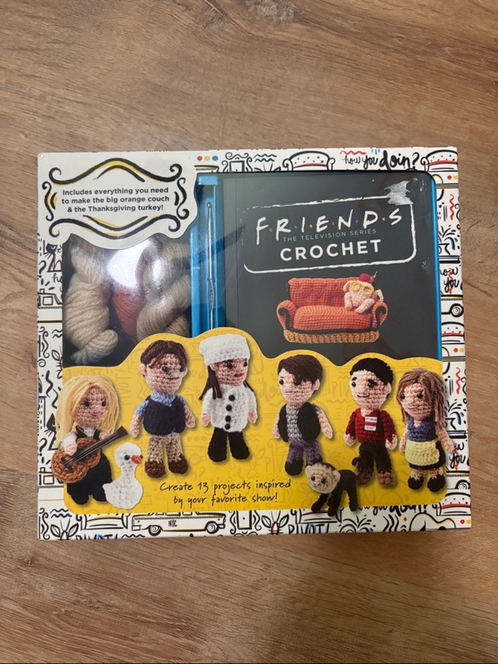 New FRIENDS Crochet Kit